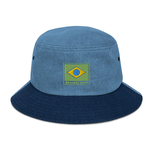 Sombrero de pescador Bucket - Jeans - Brasil Grife Flag