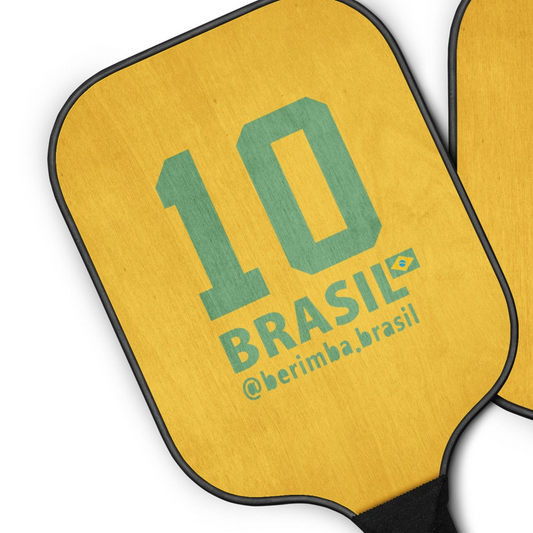 Kit Pickleball / Raquete Frescobol - Torcida Brasil – Vamos Praia| Berimba