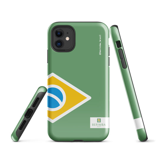 Hard Case for iPhone® - Brazil Flag - Brazilian Regional Clothing | Berimba