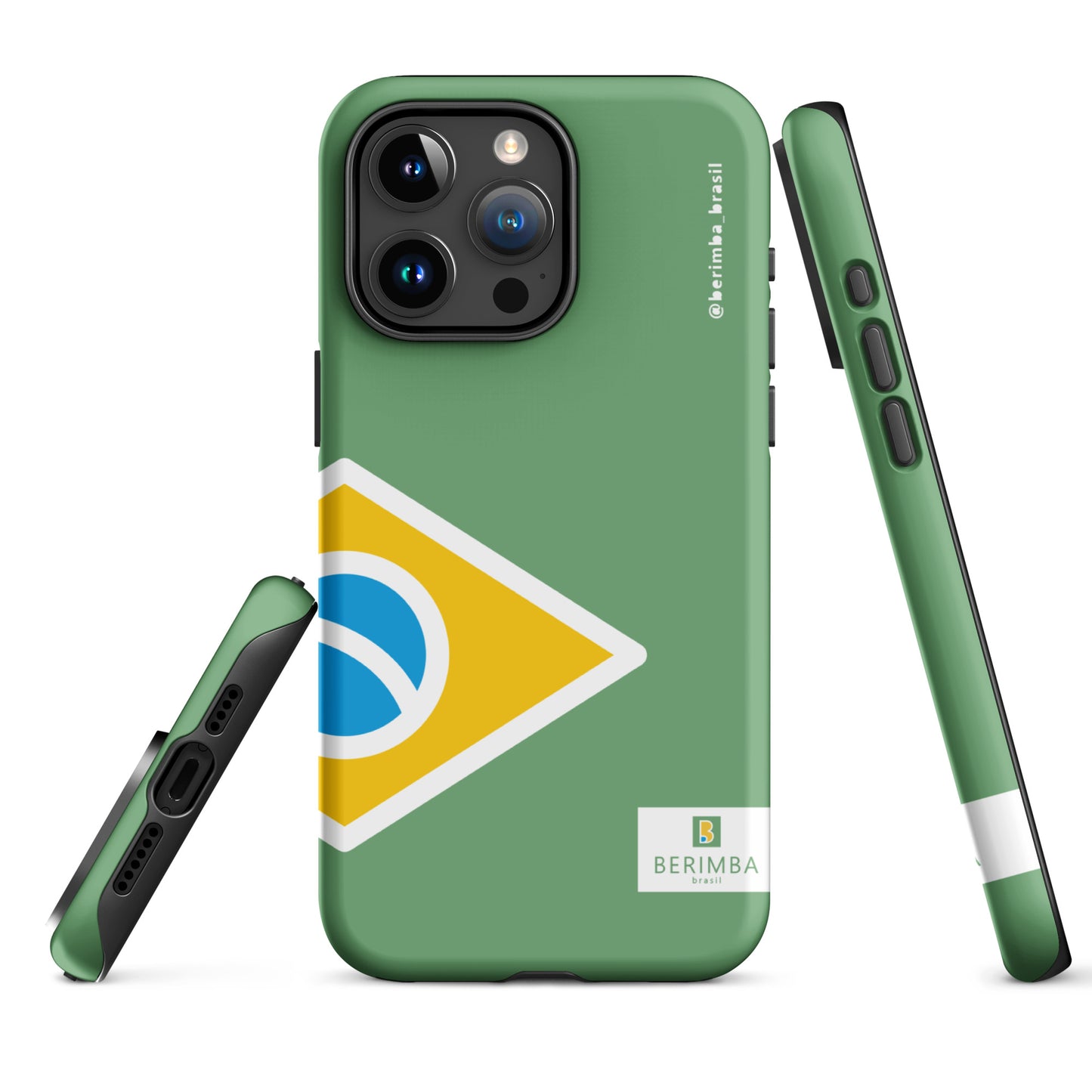 Hard Case for iPhone® - Brazil Flag - Brazilian Regional Clothing | Berimba