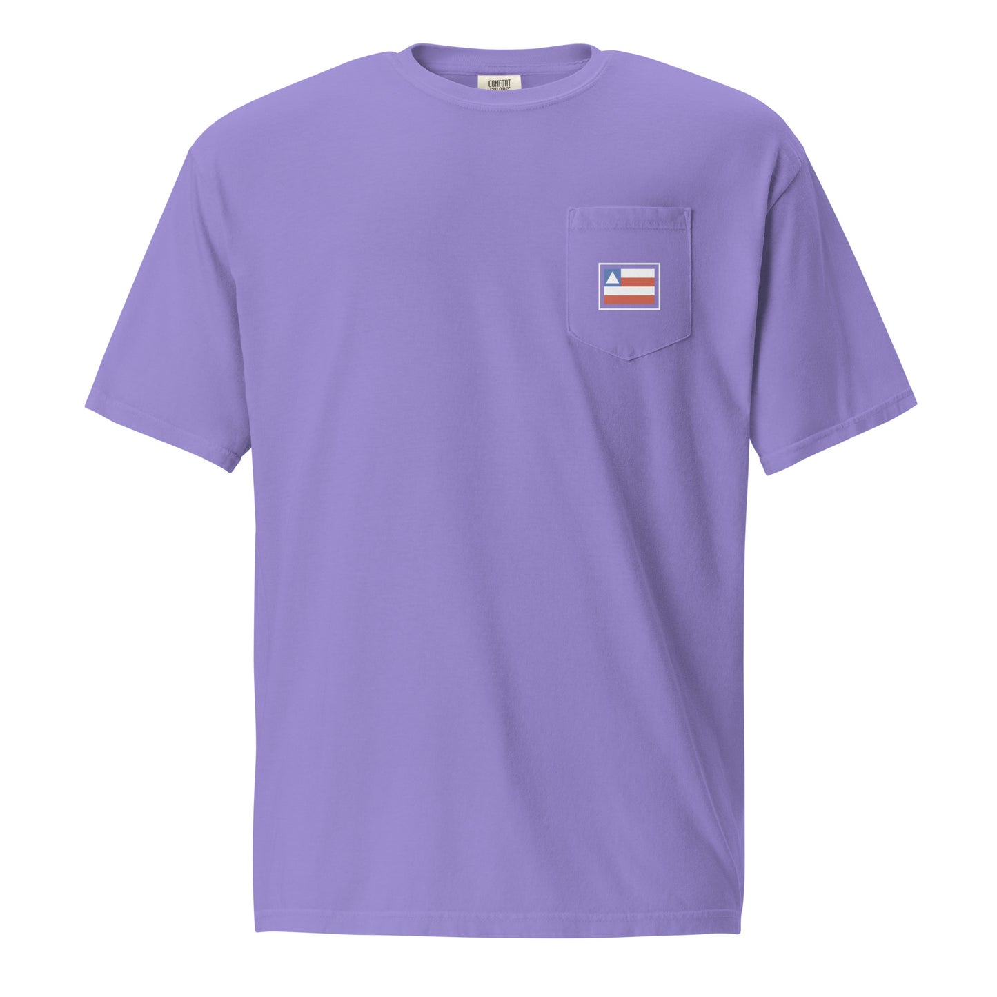 Pocket T-Shirt - Baiano - Bahia Brazil Flag - unisex - Brazilian Regional Clothing | Berimba
