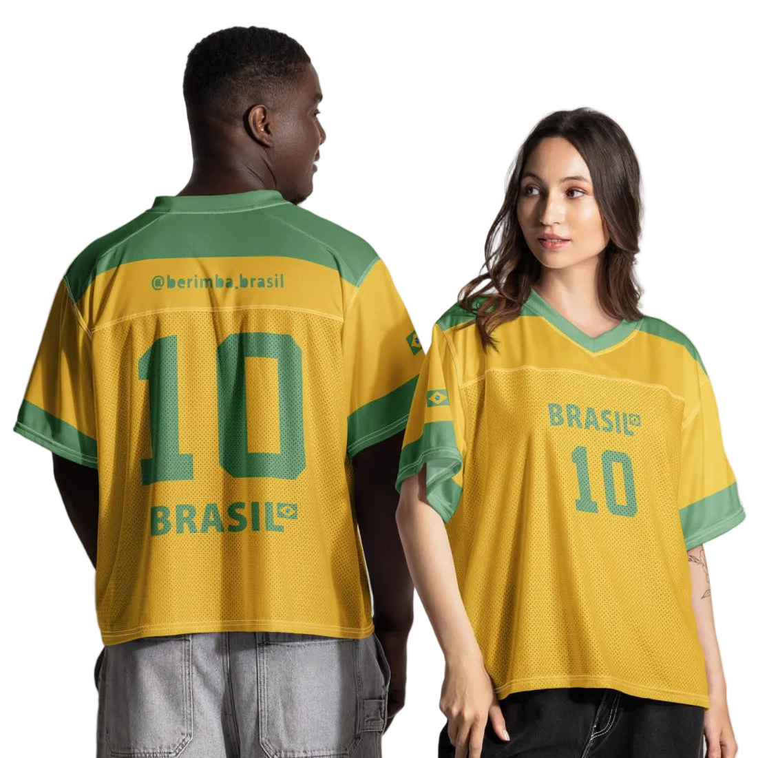 Brazil Soccer Jersey - In the Game – up to 6XL | Berimba
