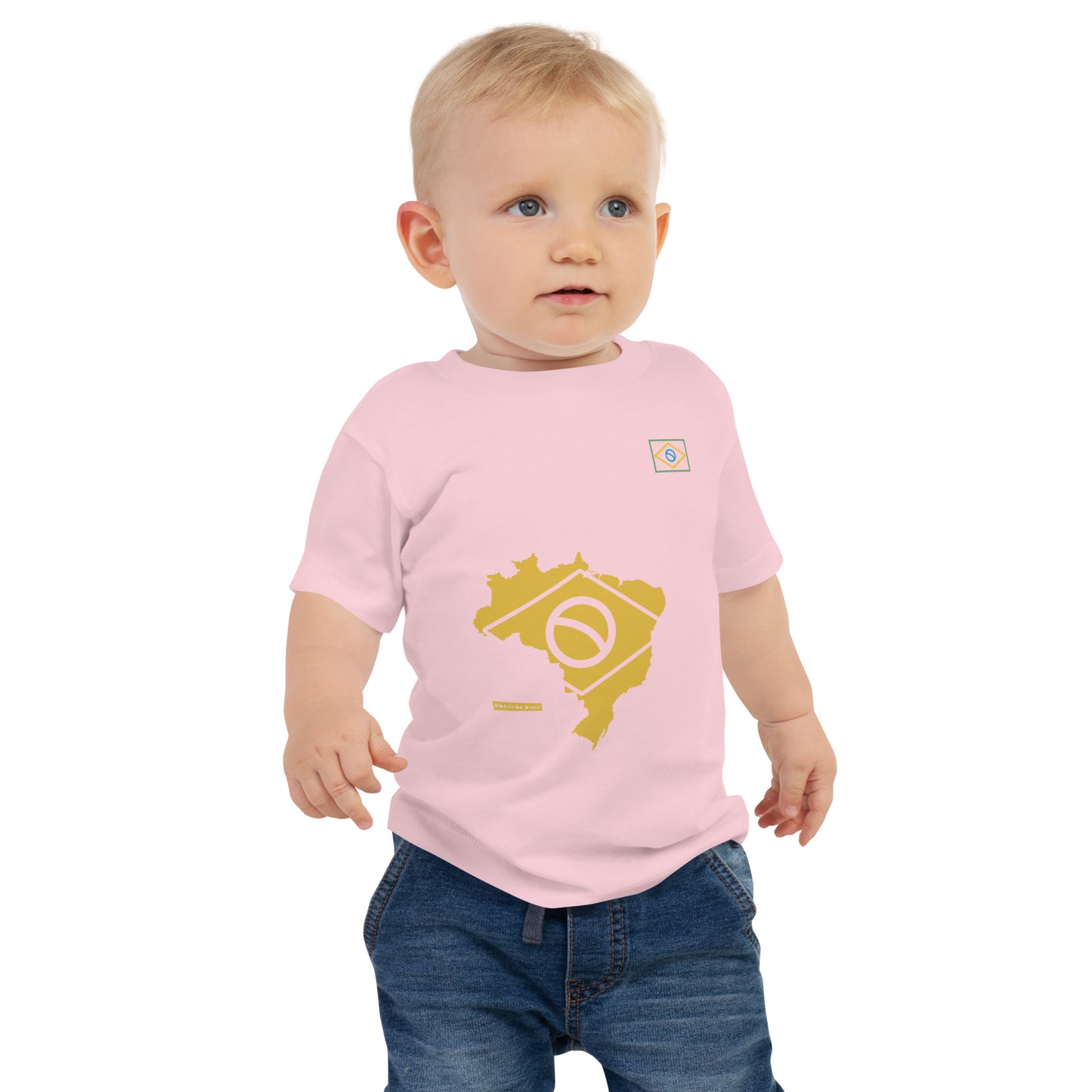 Baby T-Shirt - Brazil Map - Brazilian Regional Clothing | Berimba