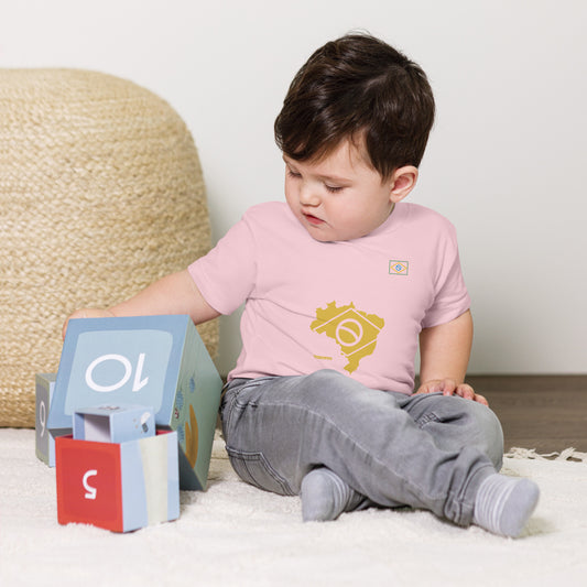 Baby T-Shirt - Brazil Map - Brazilian Regional Clothing | Berimba