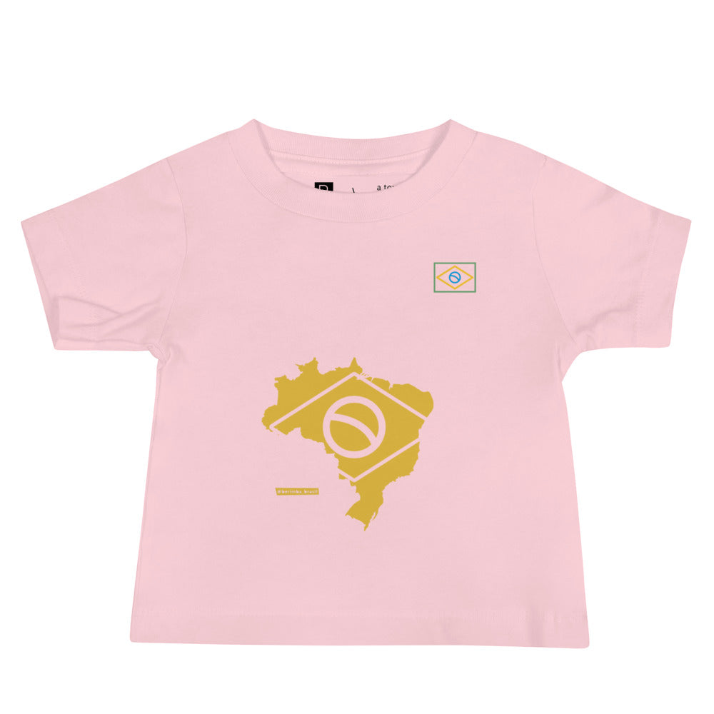 Baby T-Shirt - Brazil Map - Brazilian Regional Clothing | Berimba