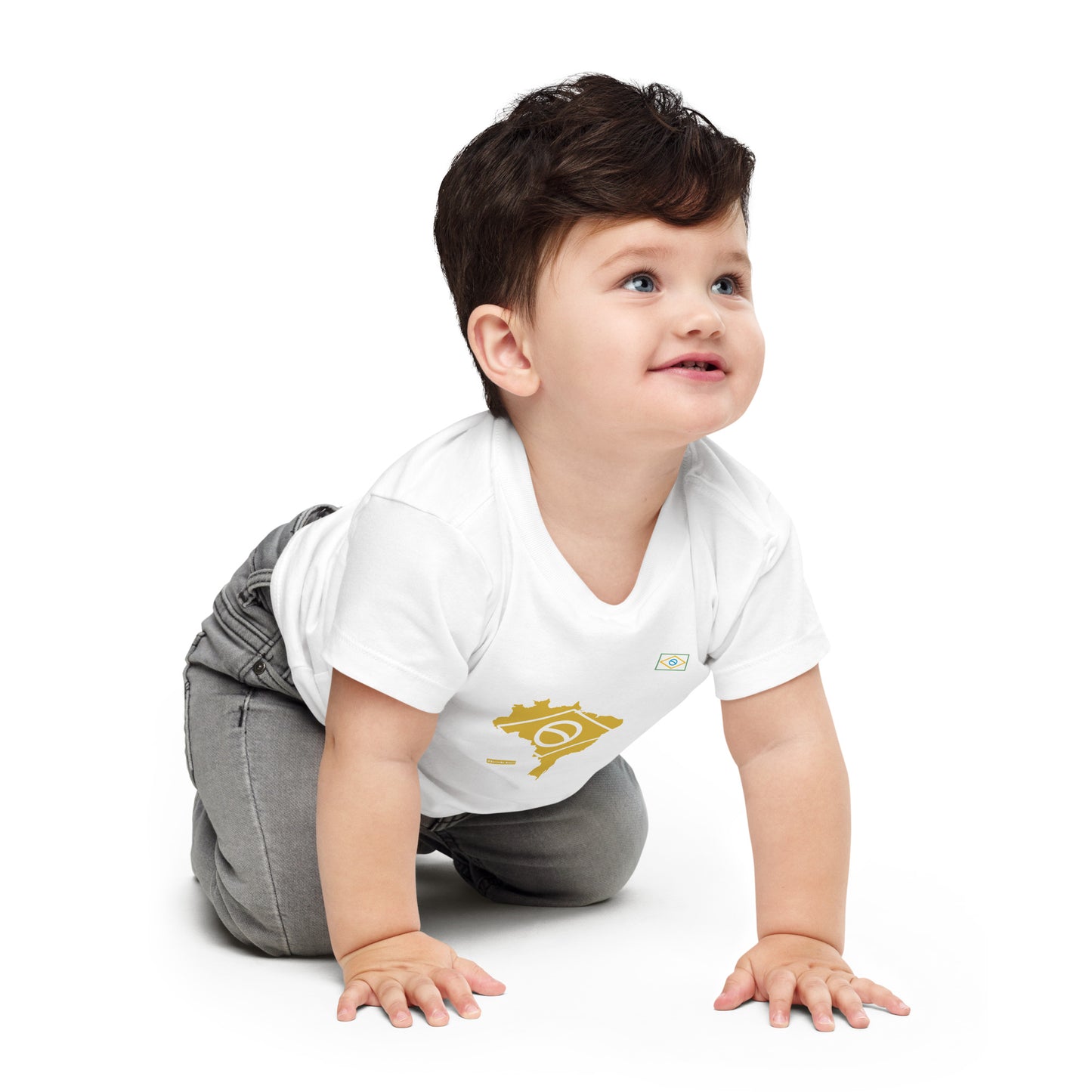 Baby T-Shirt - Brazil Map - Brazilian Regional Clothing | Berimba