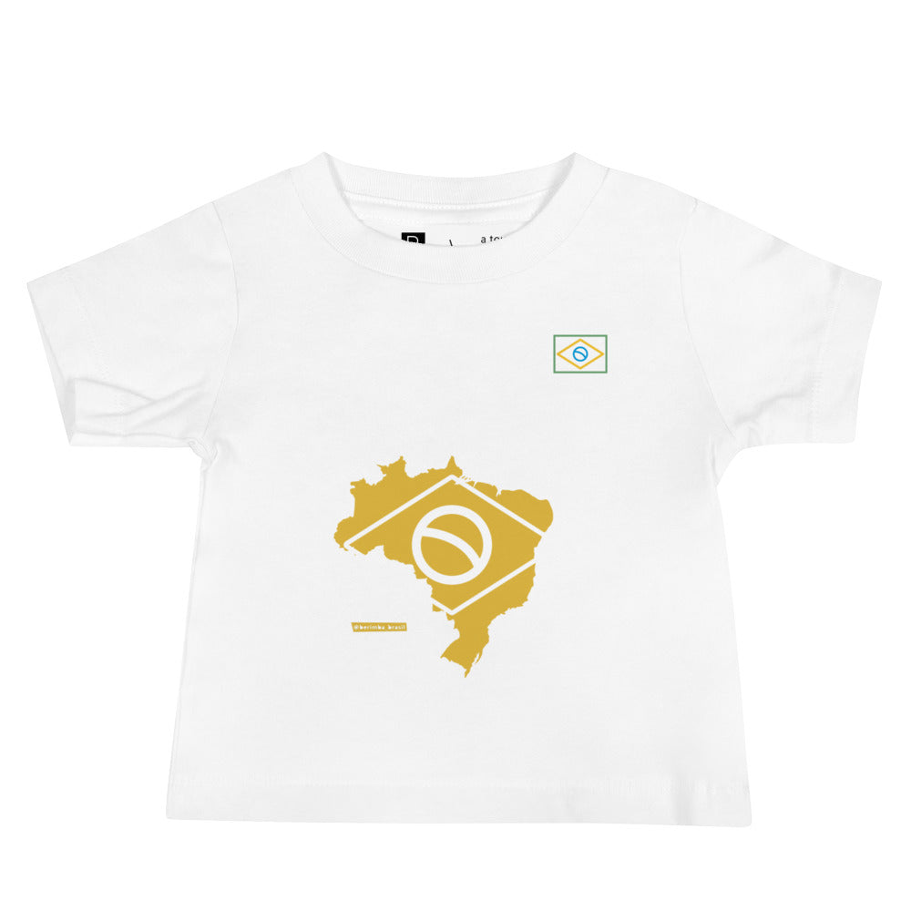 Baby T-Shirt - Brazil Map - Brazilian Regional Clothing | Berimba
