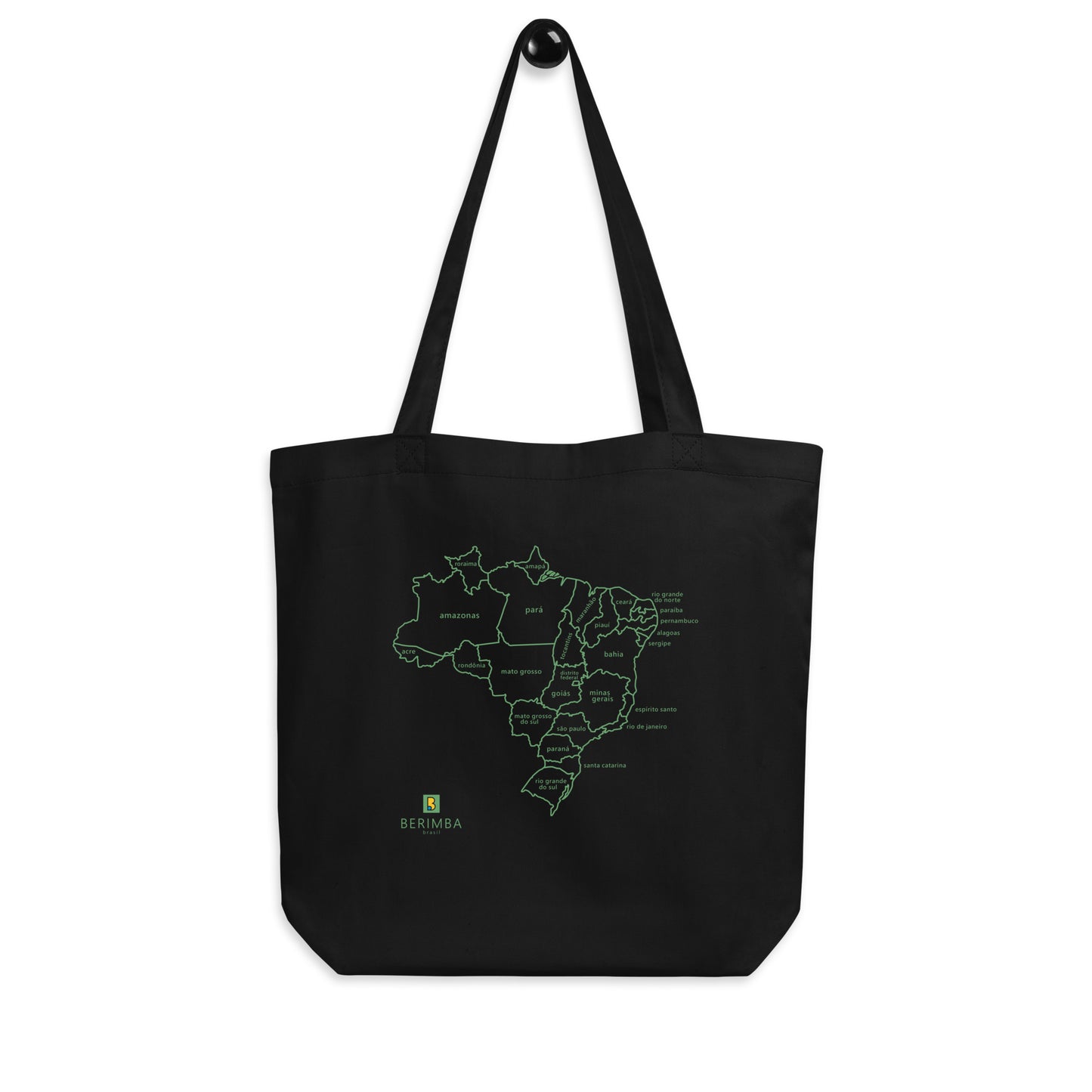 Sacola Ecobag - Mapa do Brasil em Linhas - Roupa Regional Brasileira | Berimba