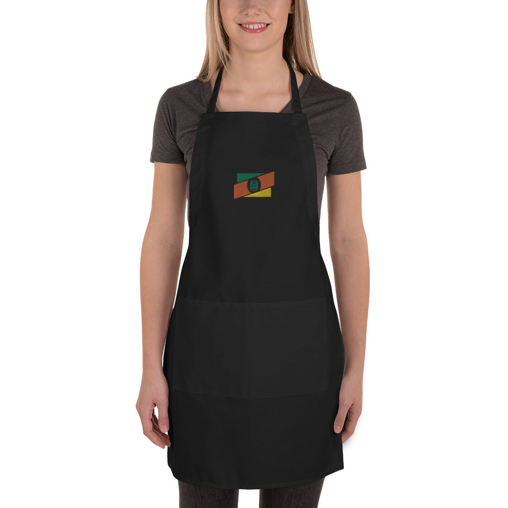 BBQ Apron - Brazuca Abroad - Gaucho Barbecuer - RS Tri Legal - Brazilian Regional Clothing | Berimba