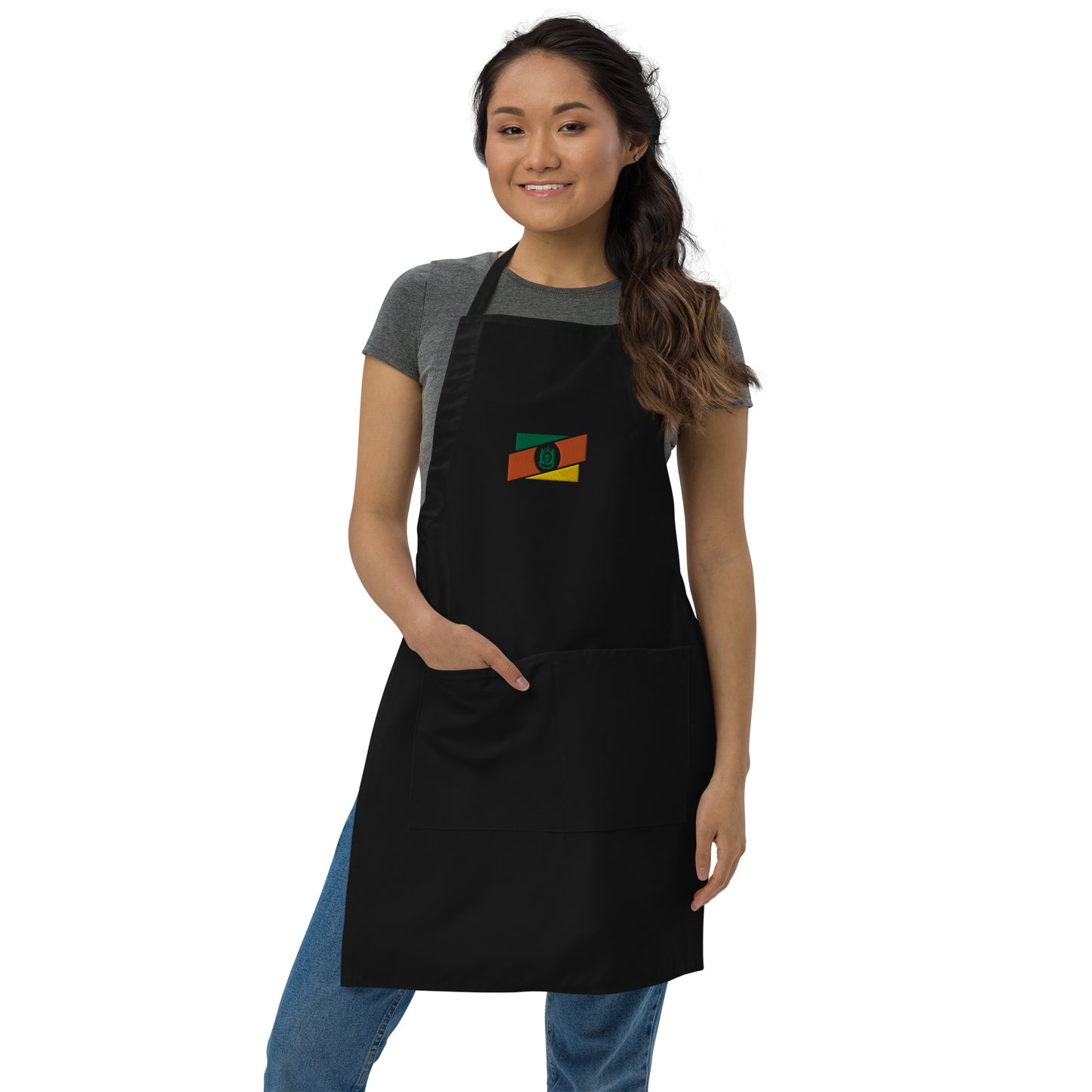 BBQ Apron - Brazuca Abroad - Gaucho Barbecuer - RS Tri Legal - Brazilian Regional Clothing | Berimba