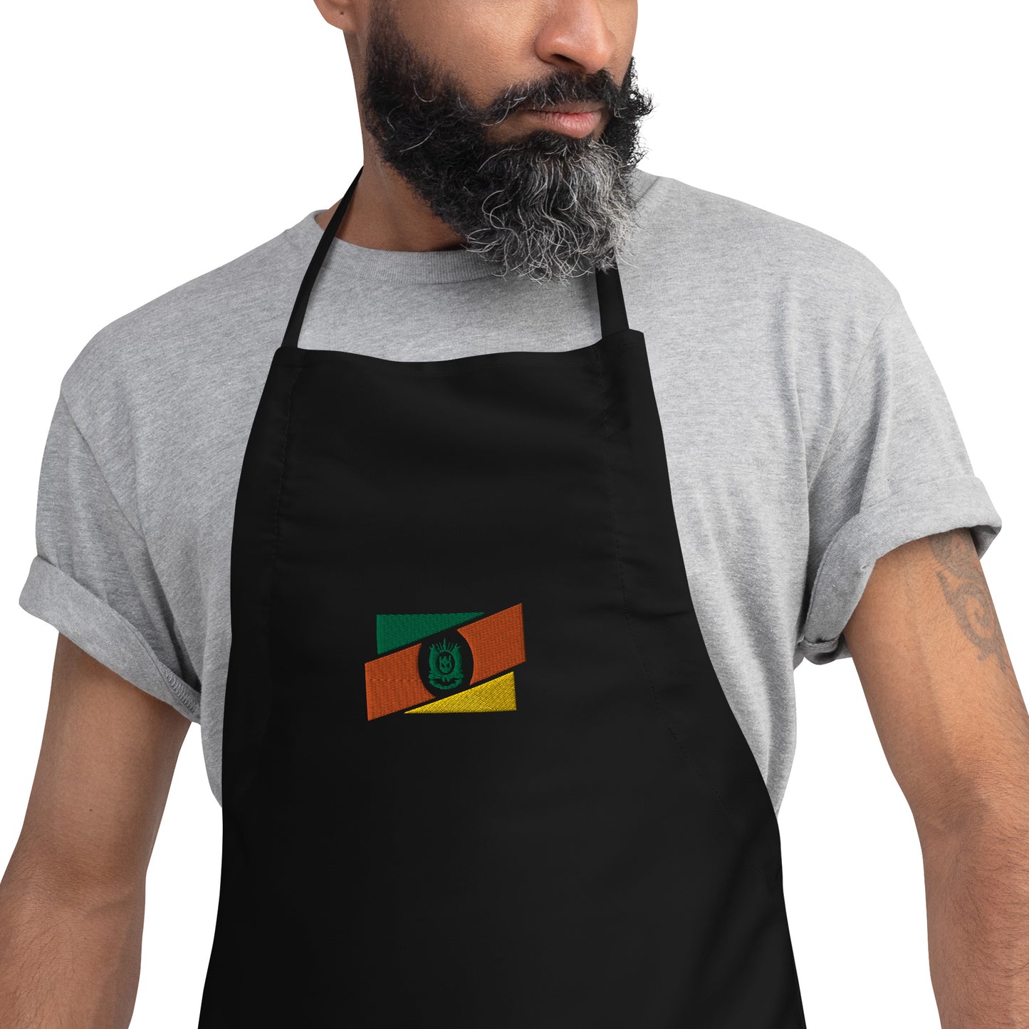 BBQ Apron - Brazuca Abroad - Gaucho Barbecuer - RS Tri Legal - Brazilian Regional Clothing | Berimba