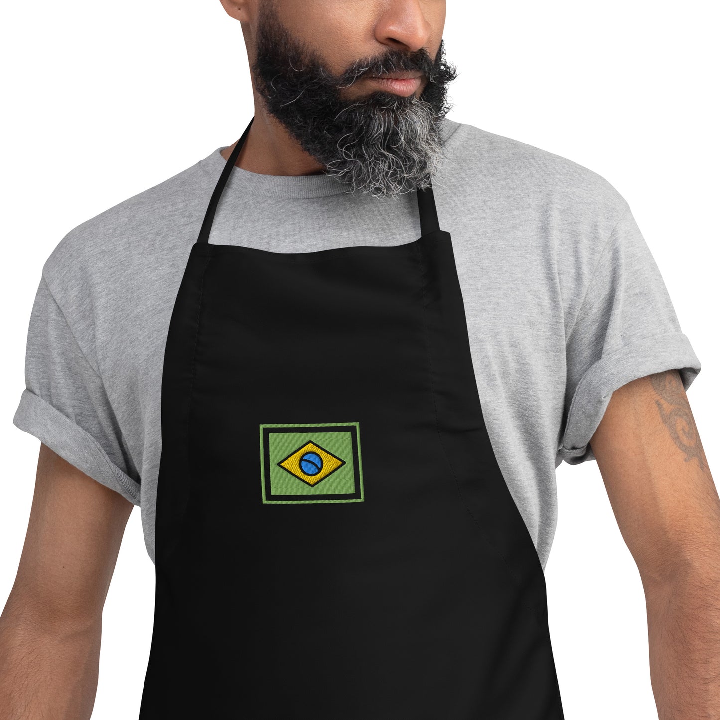 BBQ Apron - Brazuca Abroad - Grill Master - Brazilian Regional Clothing | Berimba