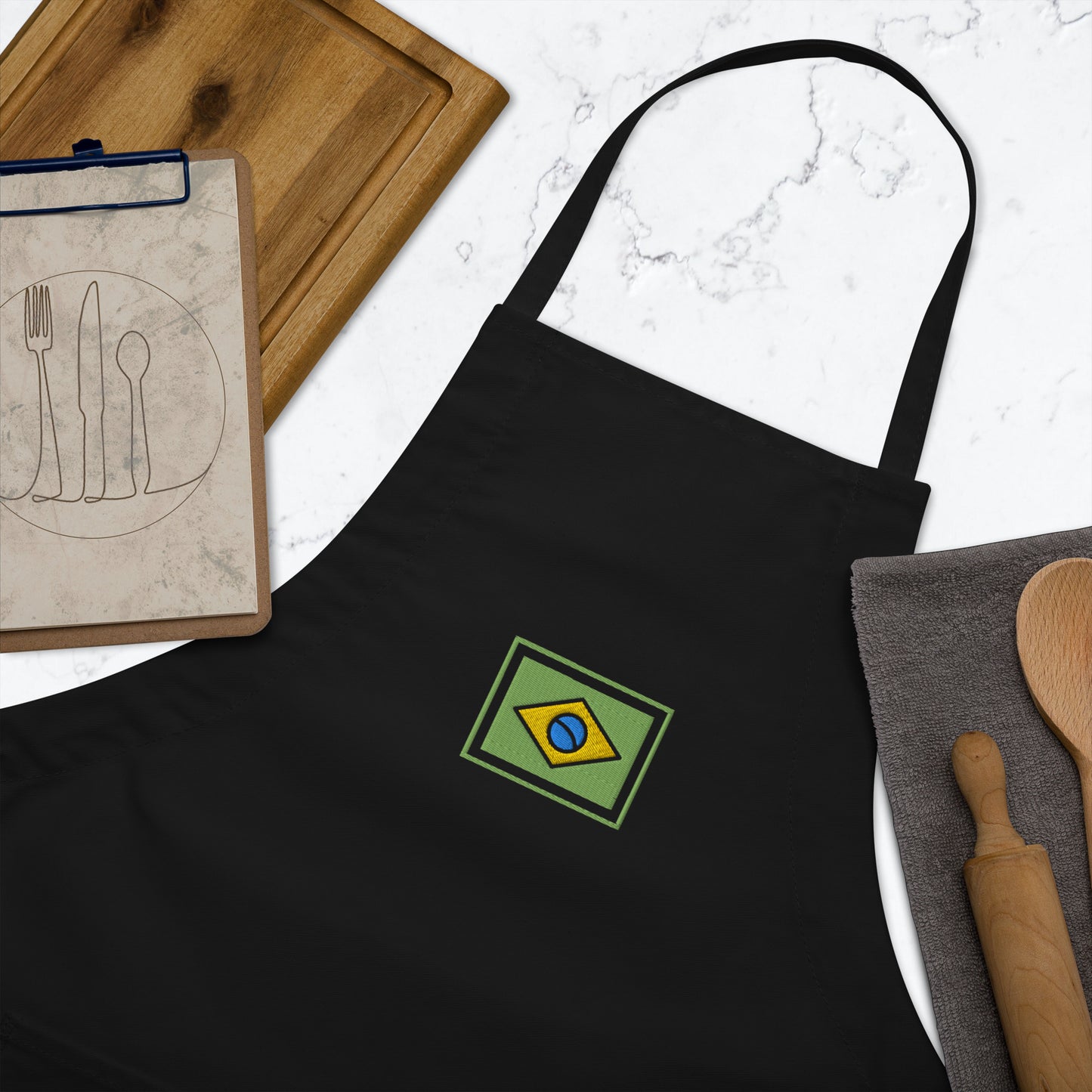 BBQ Apron - Brazuca Abroad - Grill Master - Brazilian Regional Clothing | Berimba