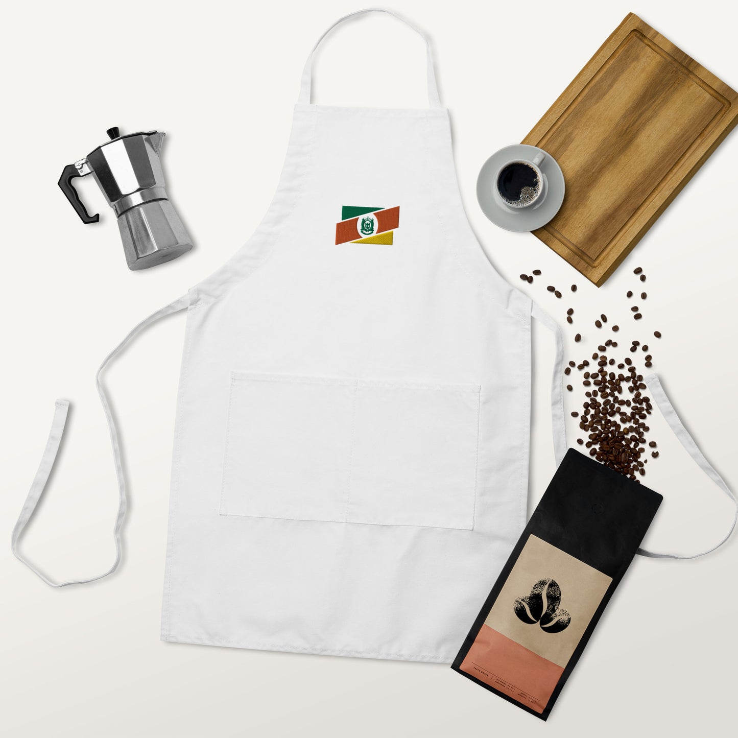 BBQ Apron - Brazuca Abroad - Gaucho Barbecuer - RS Tri Legal - Brazilian Regional Clothing | Berimba