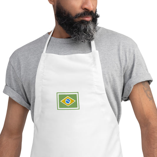 BBQ Apron - Brazuca Abroad - Grill Master - Brazilian Regional Clothing | Berimba