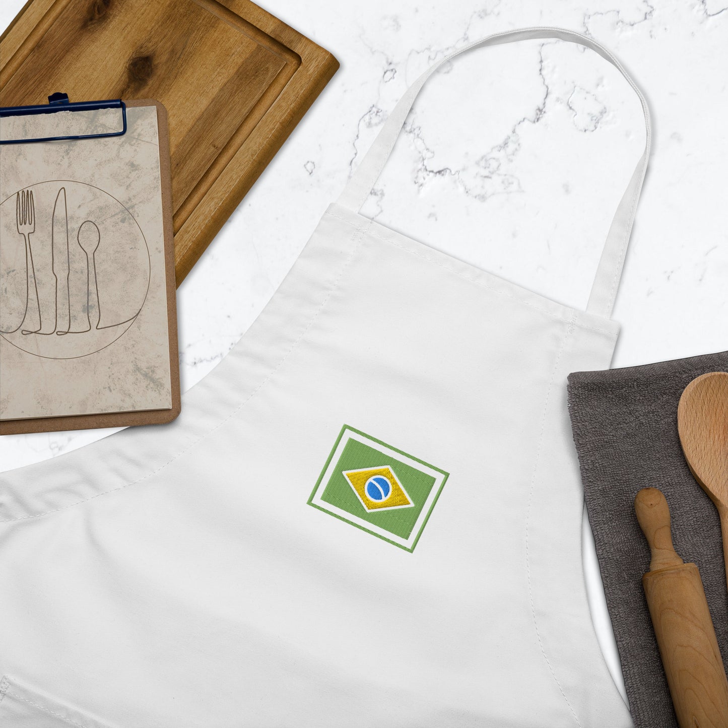 BBQ Apron - Brazuca Abroad - Grill Master - Brazilian Regional Clothing | Berimba