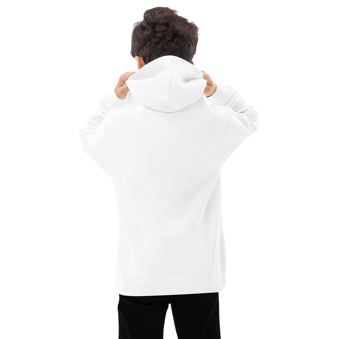 Sudadera canguro infantil / BRA-Map-Flag