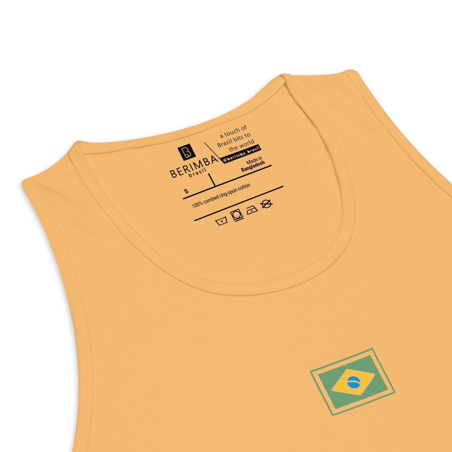 Camiseta sin mangas prémium - Mapa de Brasil y sus estados