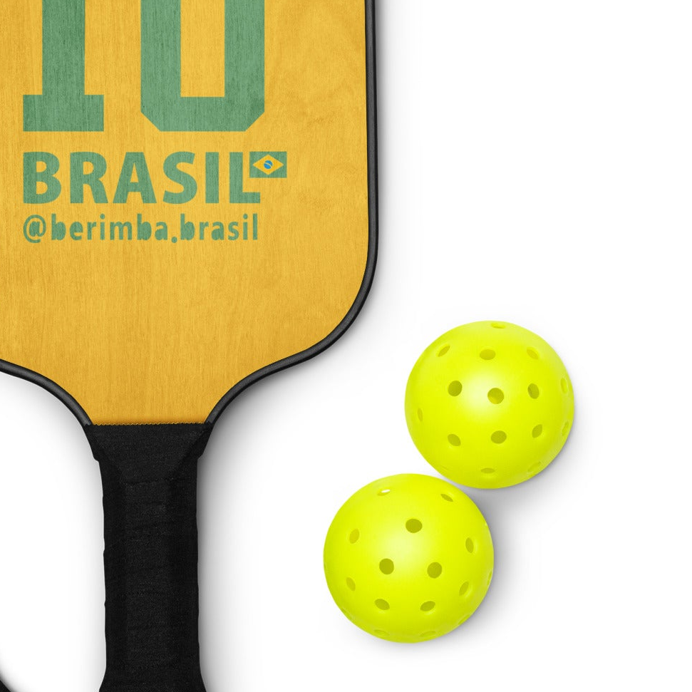 Kit Pickleball / Raquete Frescobol - Torcida Brasil – Vamos Praia| Berimba