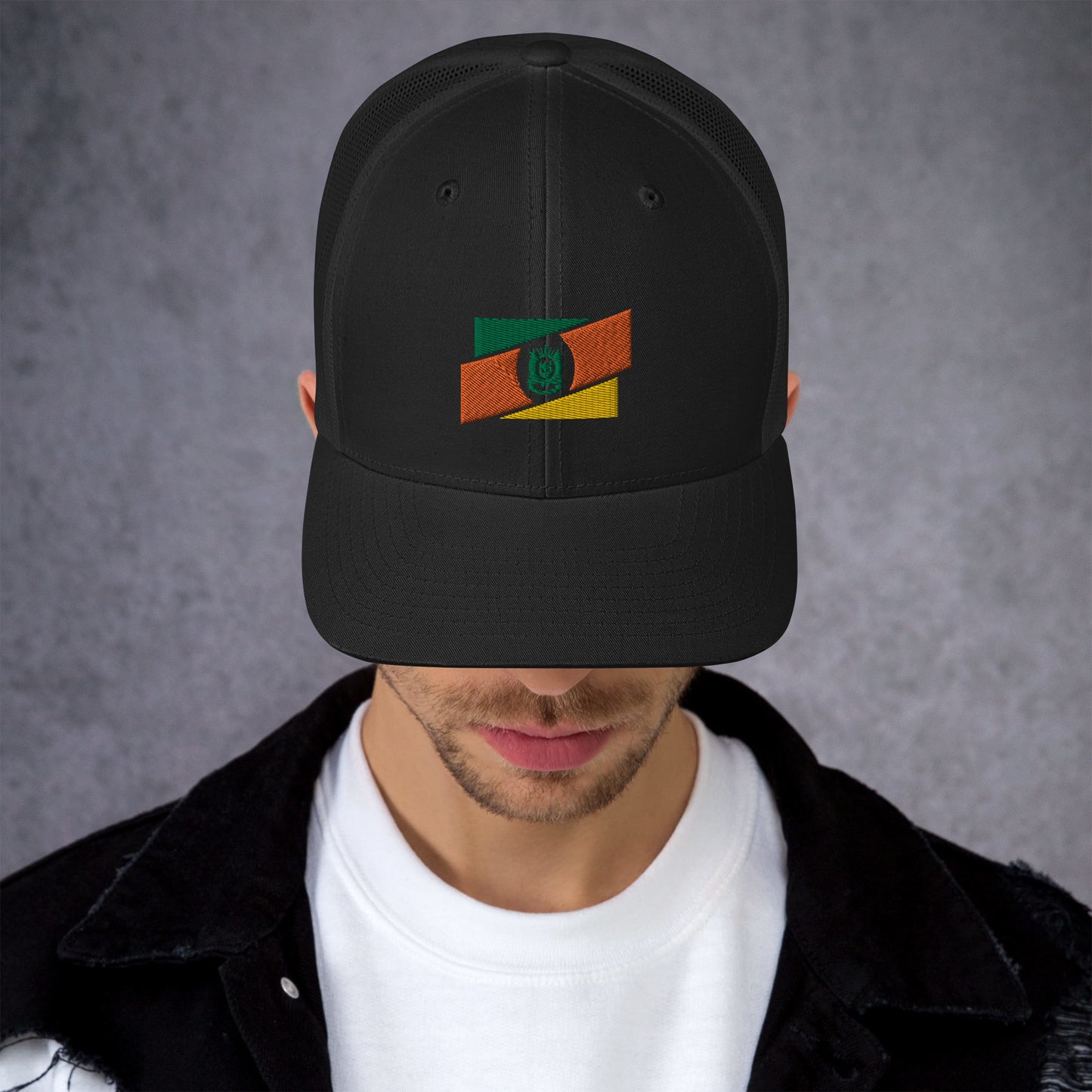 RS Trucker Hat - Trucker Style - Rio Grande do Sul - Brazil - Gaúcho Tri Legal - Brazilian Regional Clothing | Berimba