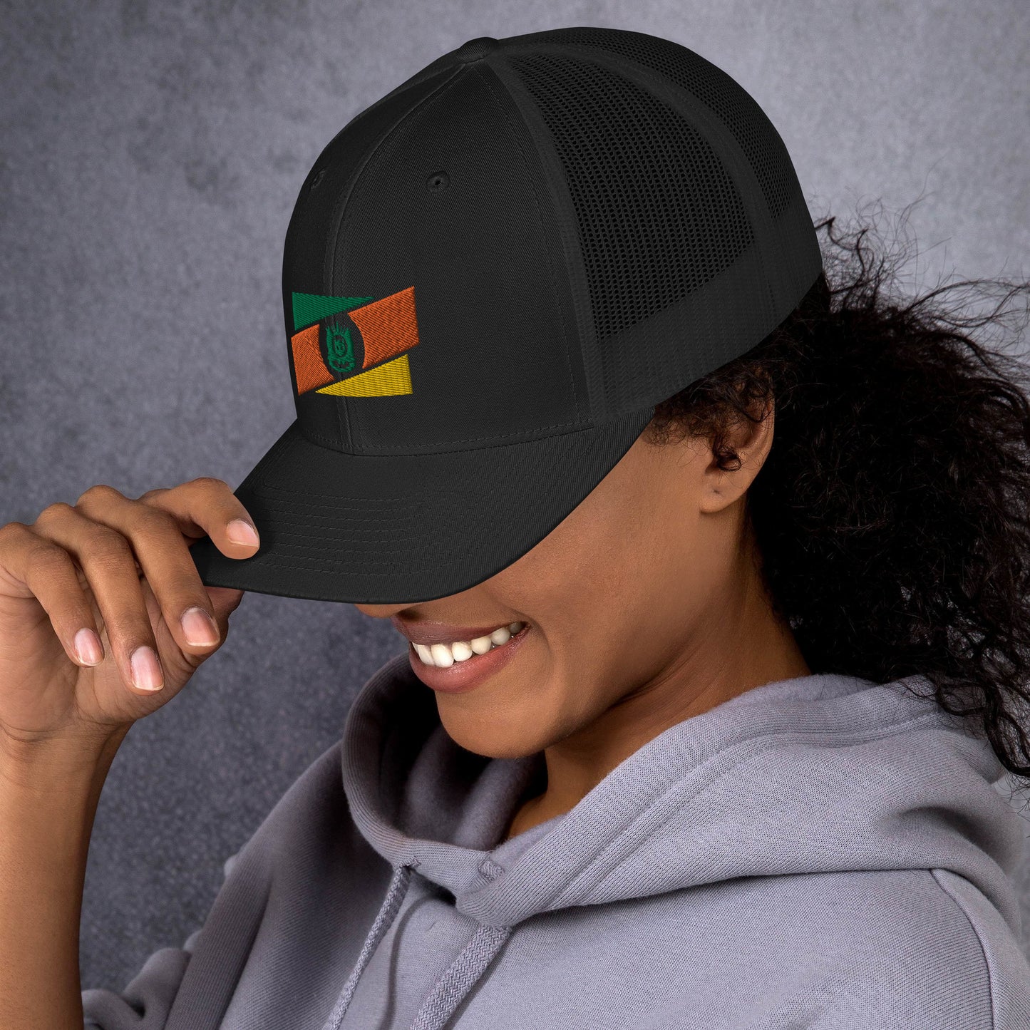 RS Trucker Hat - Trucker Style - Rio Grande do Sul - Brazil - Gaúcho Tri Legal - Brazilian Regional Clothing | Berimba