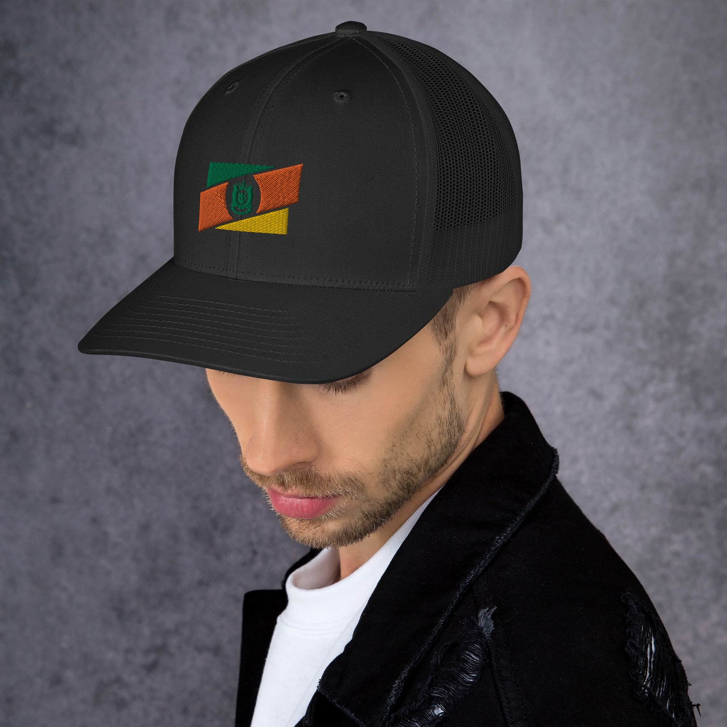 RS Trucker Hat - Trucker Style - Rio Grande do Sul - Brazil - Gaúcho Tri Legal - Brazilian Regional Clothing | Berimba