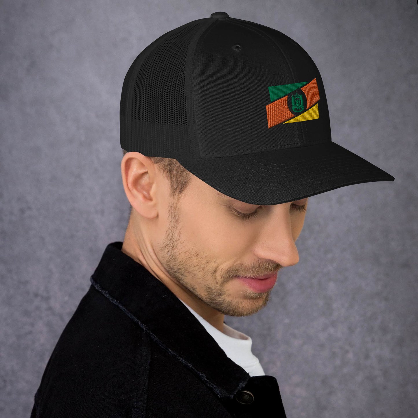 RS Trucker Hat - Trucker Style - Rio Grande do Sul - Brazil - Gaúcho Tri Legal - Brazilian Regional Clothing | Berimba