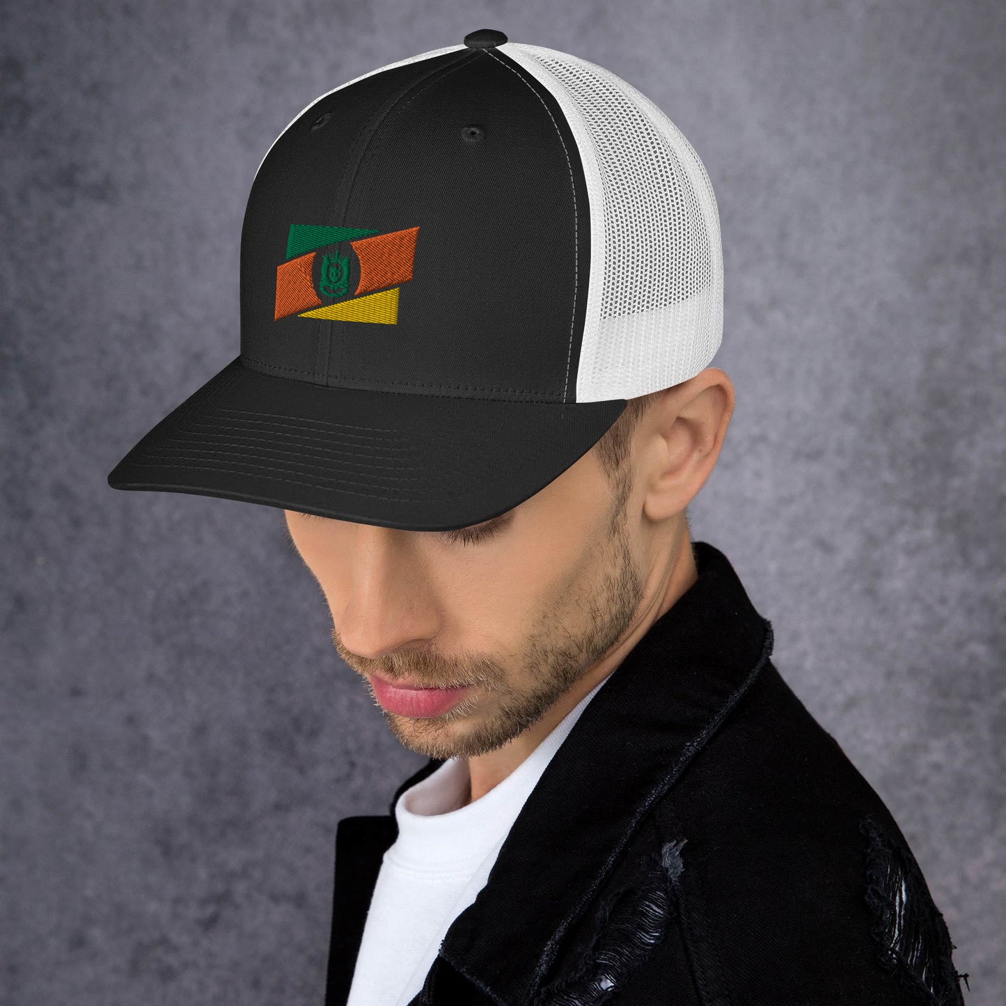 RS Trucker Hat - Trucker Style - Rio Grande do Sul - Brazil - Gaúcho Tri Legal - Brazilian Regional Clothing | Berimba
