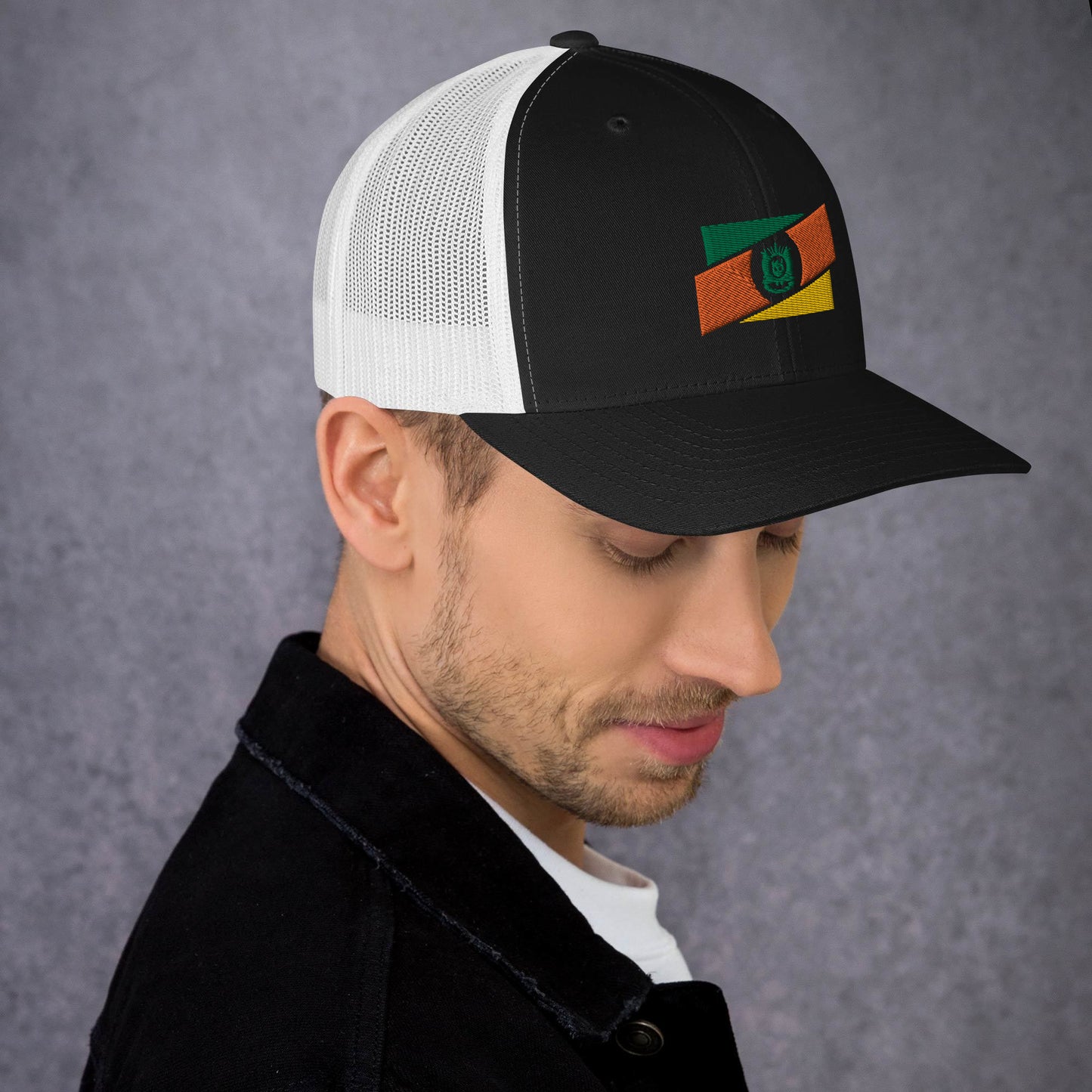 RS Trucker Hat - Trucker Style - Rio Grande do Sul - Brazil - Gaúcho Tri Legal - Brazilian Regional Clothing | Berimba