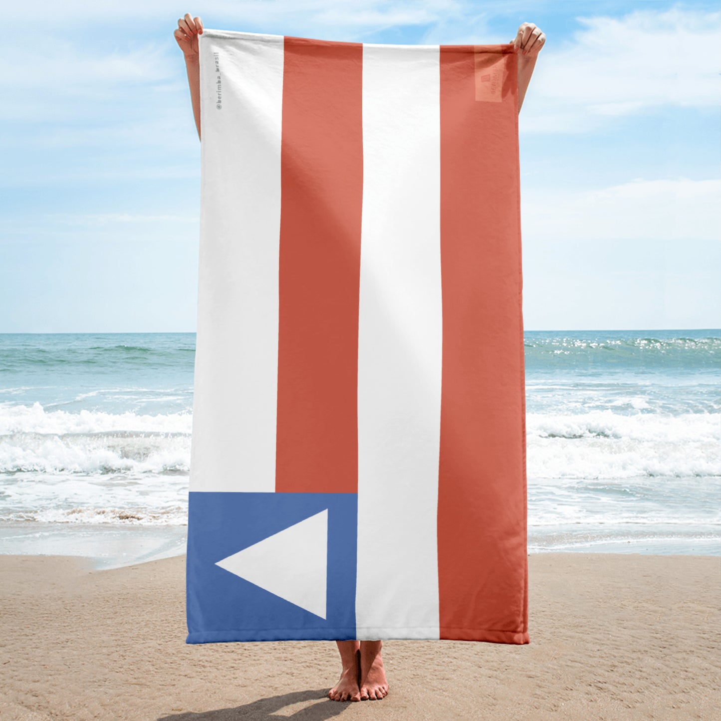 Toalla/Pareo - Bandera de BAHÍA - Brasil-BA - 152×76cm