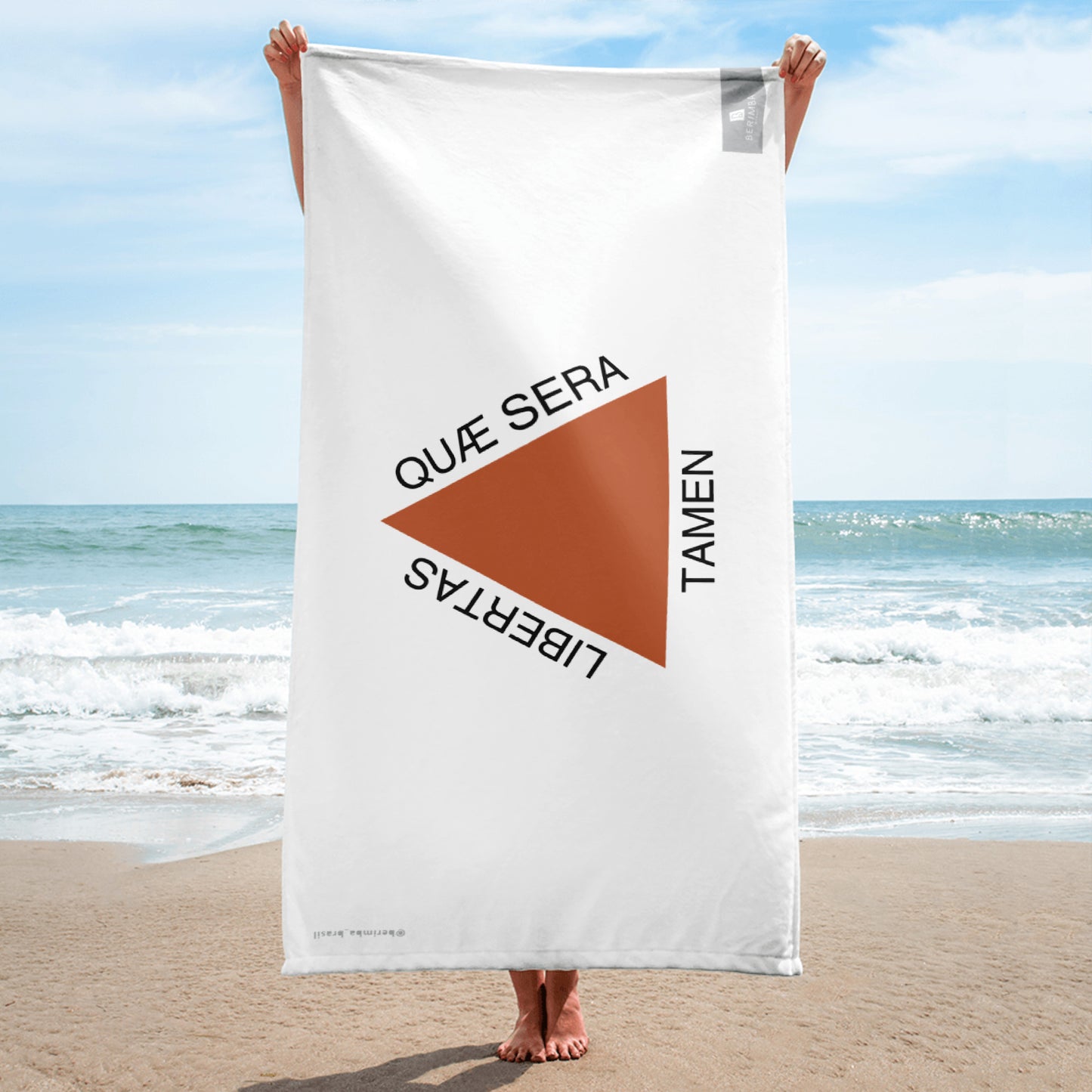 Towel/Sarong - Flag of MINAS GERAIS - Brazil-MG - 152×76cm Trem Bão - Brazilian Regional Clothing | Berimba