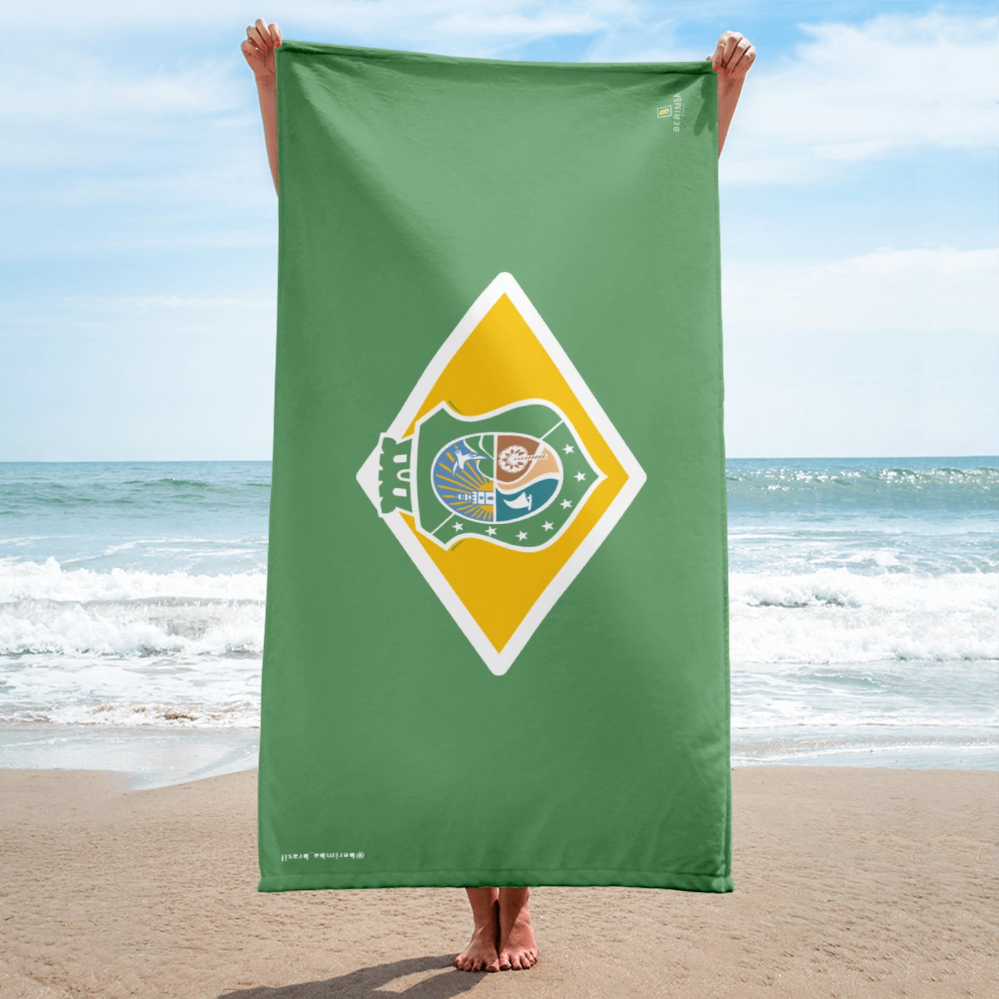 Toalha/Canga - Bandeira do CEARÁ - 152×76cm - Roupa Regional Brasileira | Berimba