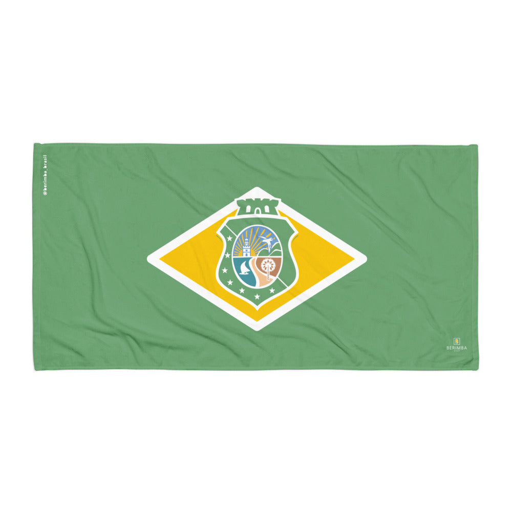 Toalha/Canga - Bandeira do CEARÁ - 152×76cm - Roupa Regional Brasileira | Berimba