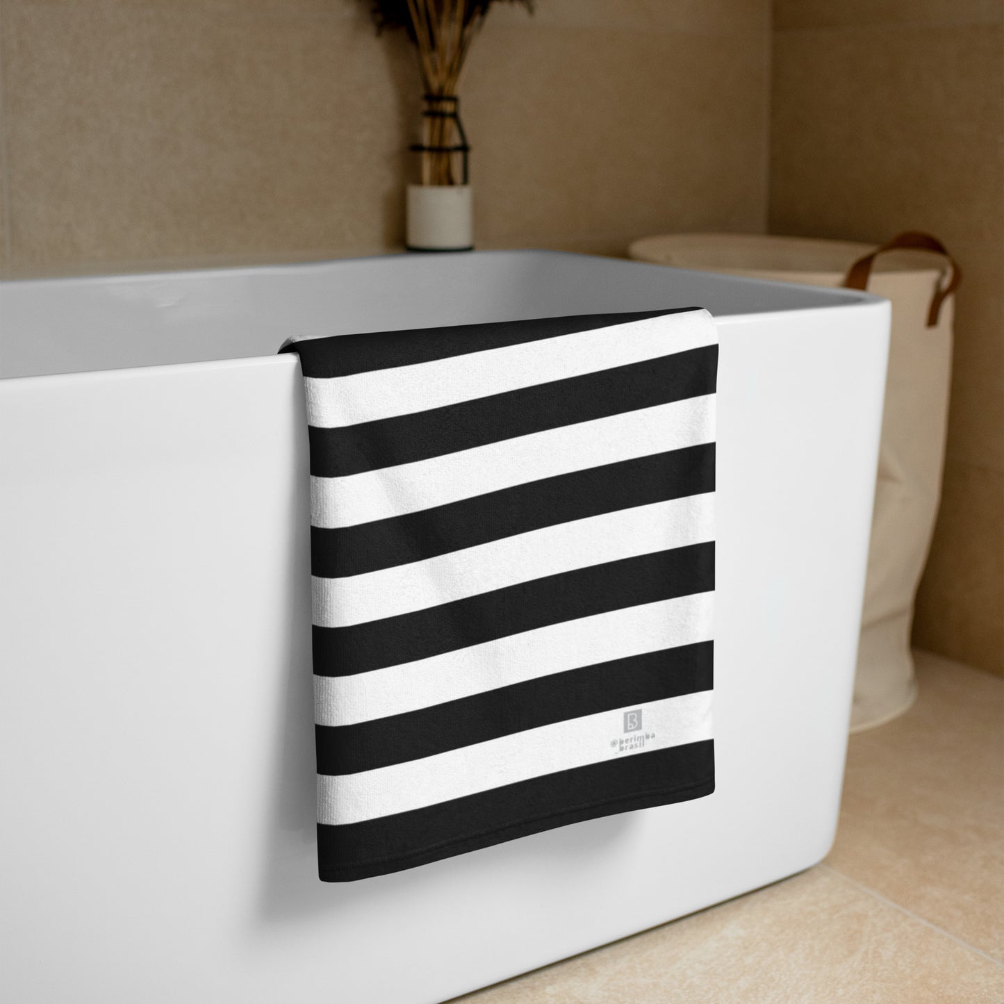 Towel/Sarong - São Paulo Flag - Paulistas - 152×76cm - Brazilian Regional Clothing | Berimba