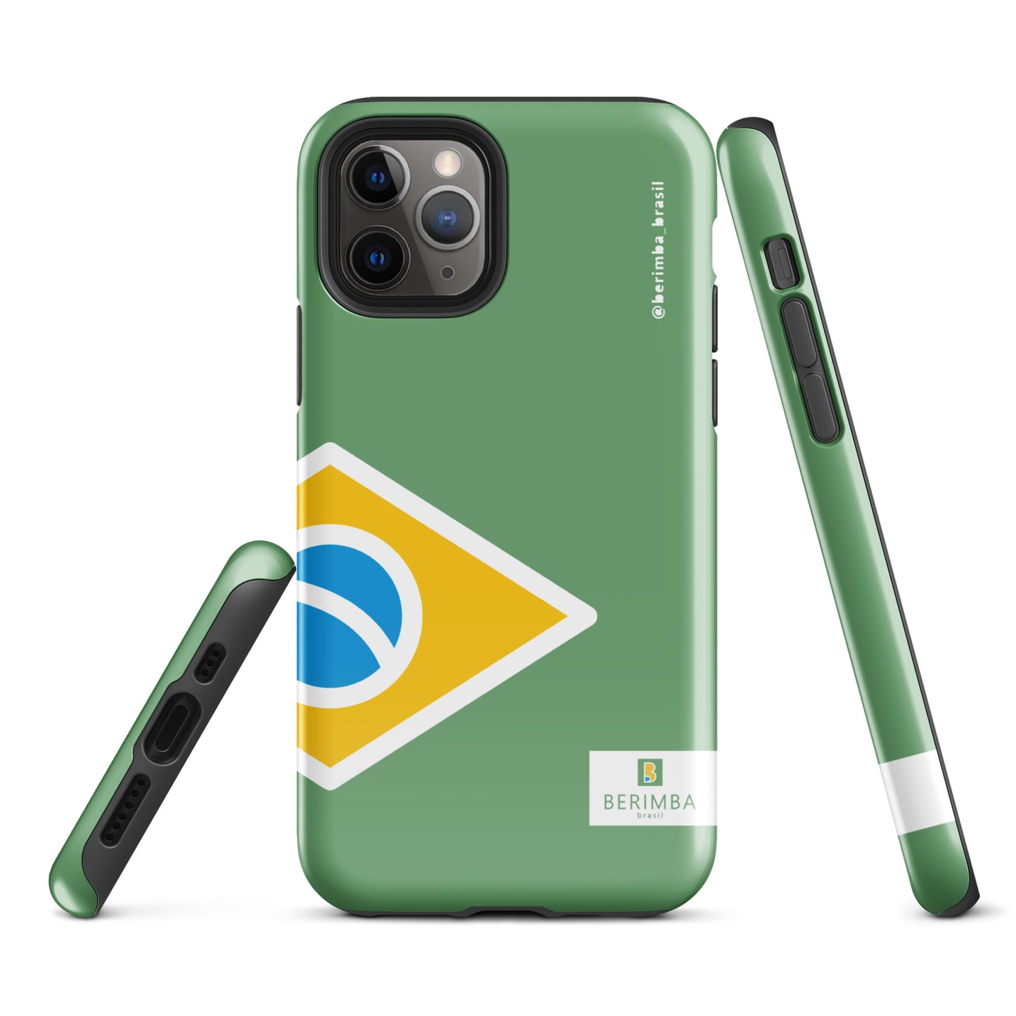 Hard Case for iPhone® - Brazil Flag - Brazilian Regional Clothing | Berimba