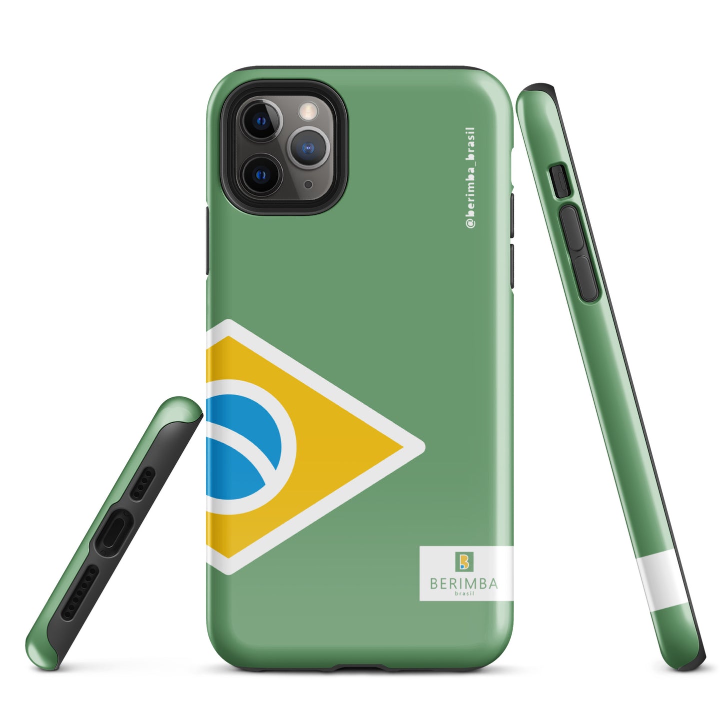 Hard Case for iPhone® - Brazil Flag - Brazilian Regional Clothing | Berimba