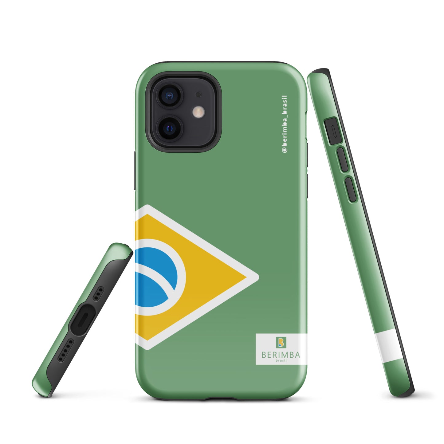 Hard Case for iPhone® - Brazil Flag - Brazilian Regional Clothing | Berimba
