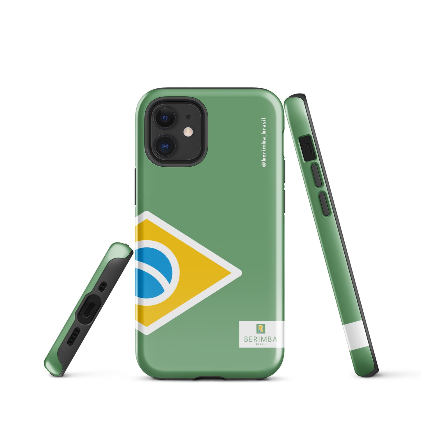 Hard Case for iPhone® - Brazil Flag - Brazilian Regional Clothing | Berimba