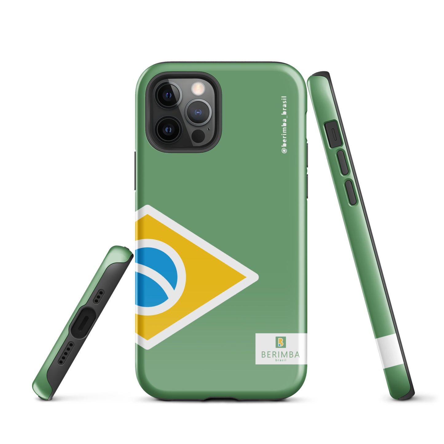 Hard Case for iPhone® - Brazil Flag - Brazilian Regional Clothing | Berimba