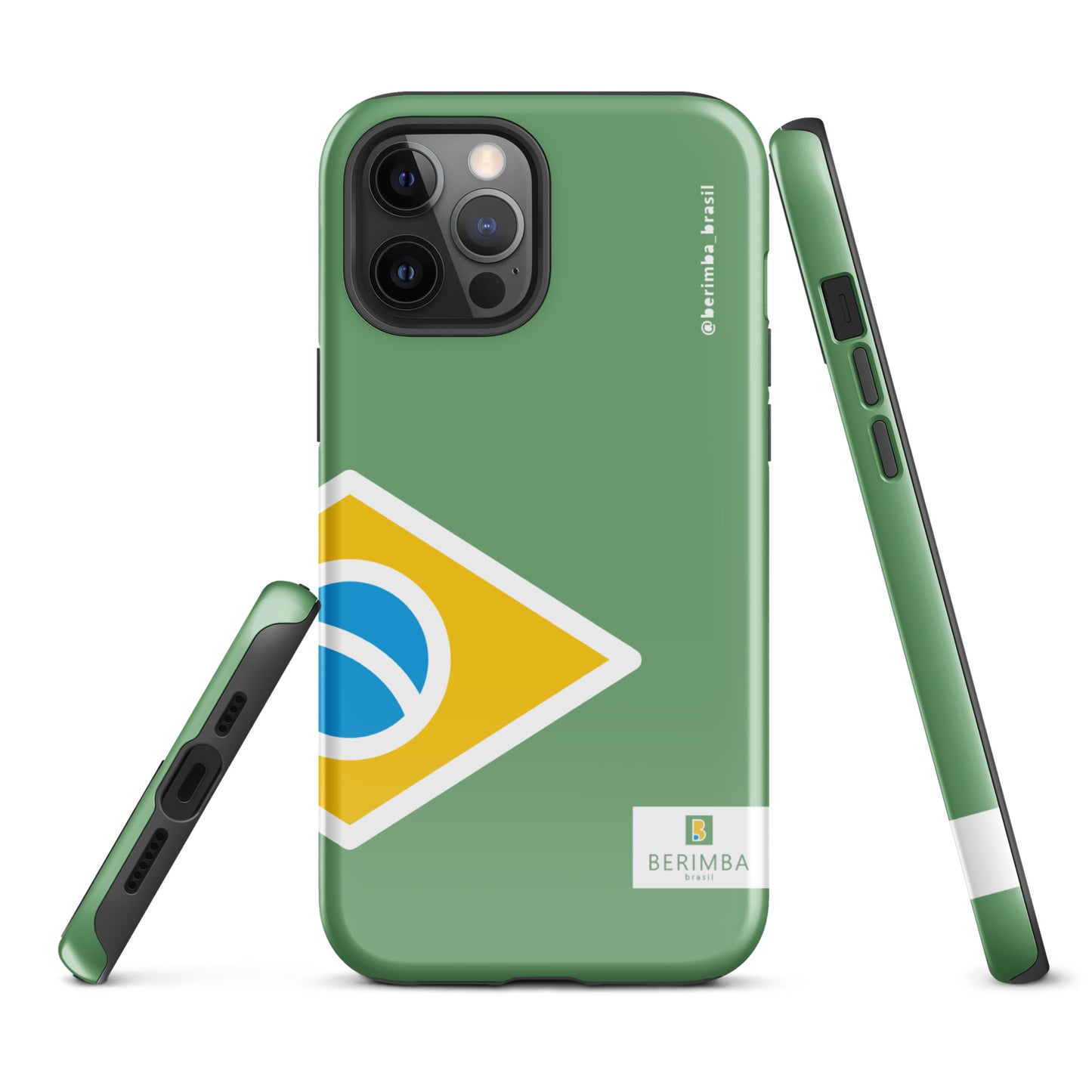 Hard Case for iPhone® - Brazil Flag - Brazilian Regional Clothing | Berimba
