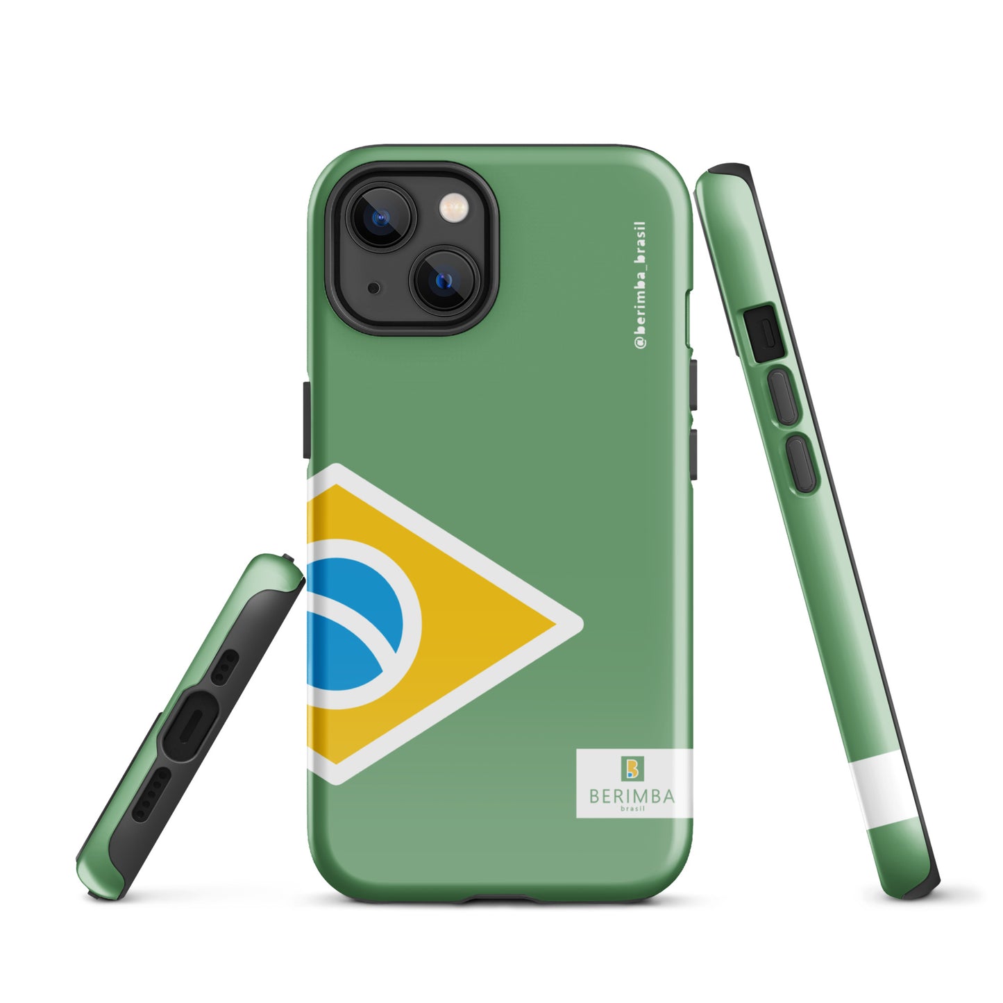 Hard Case for iPhone® - Brazil Flag - Brazilian Regional Clothing | Berimba