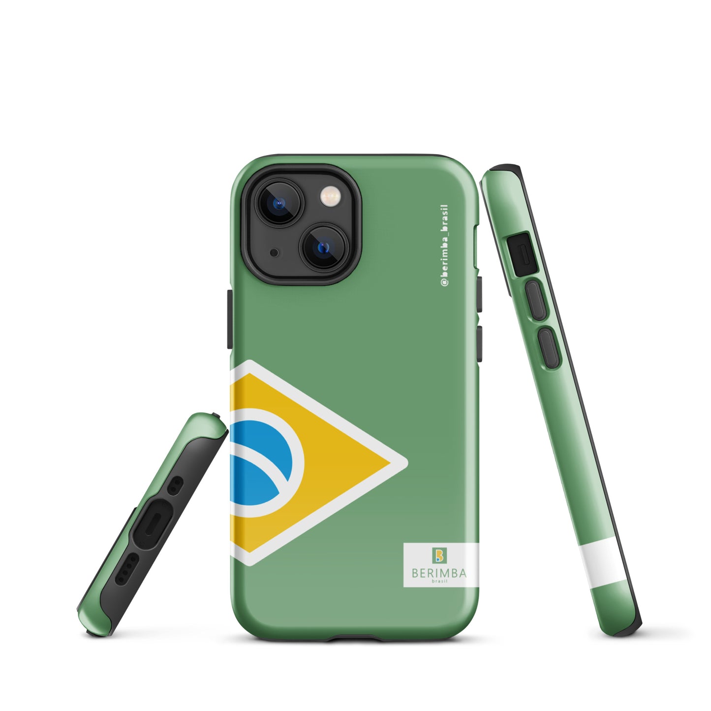Hard Case for iPhone® - Brazil Flag - Brazilian Regional Clothing | Berimba