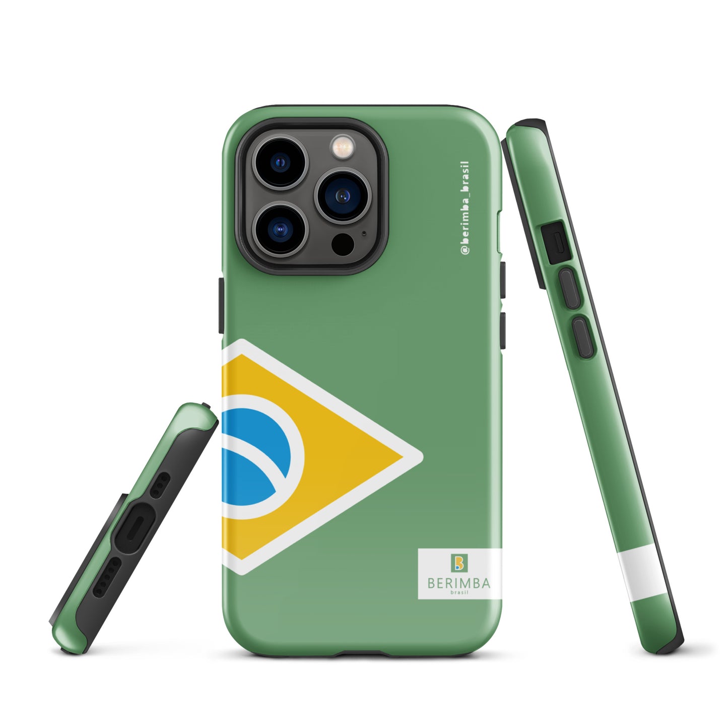 Hard Case for iPhone® - Brazil Flag - Brazilian Regional Clothing | Berimba