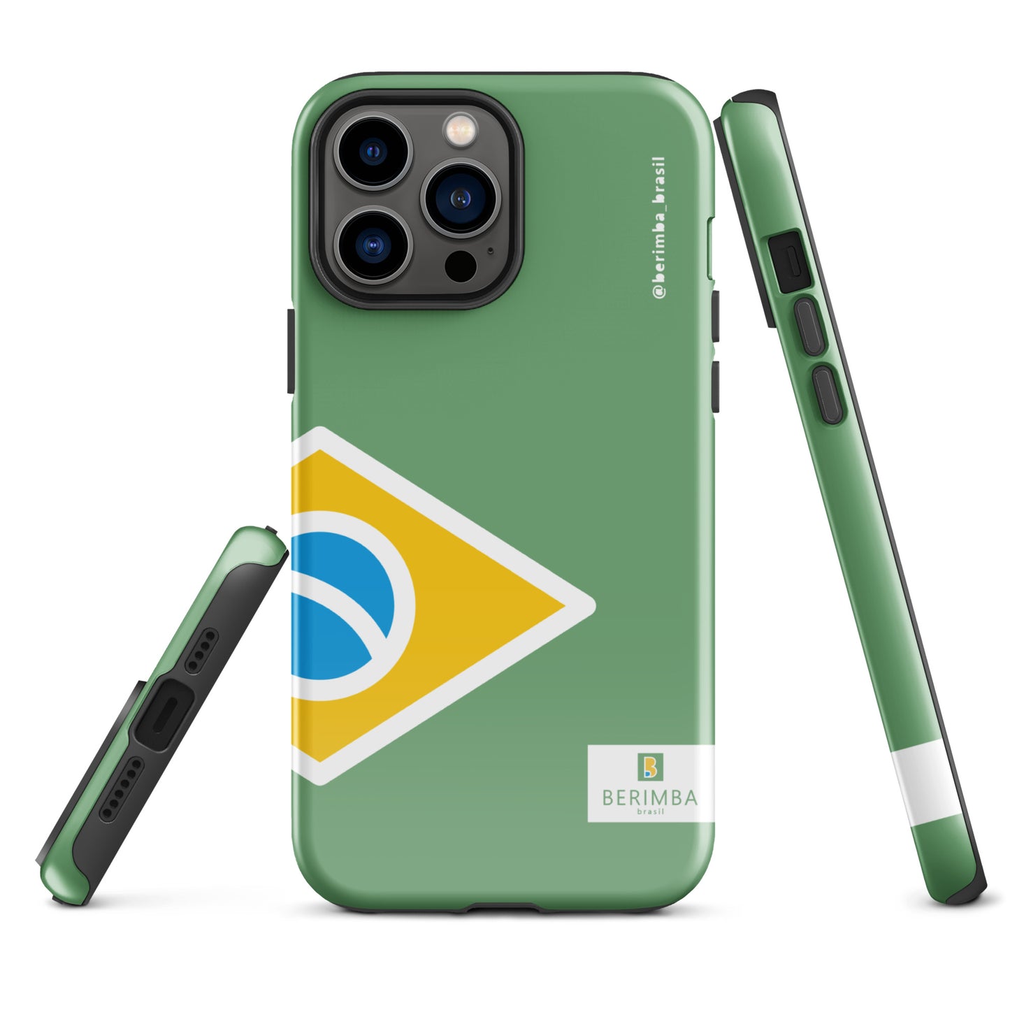 Hard Case for iPhone® - Brazil Flag - Brazilian Regional Clothing | Berimba