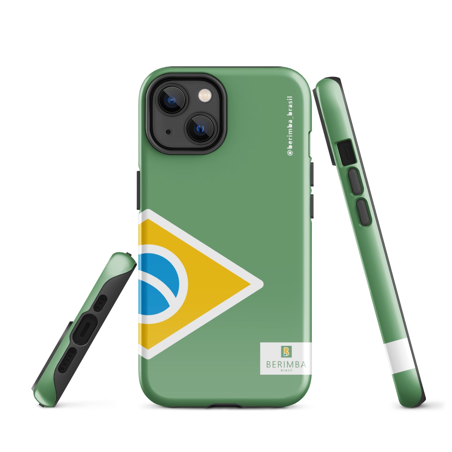 Hard Case for iPhone® - Brazil Flag - Brazilian Regional Clothing | Berimba