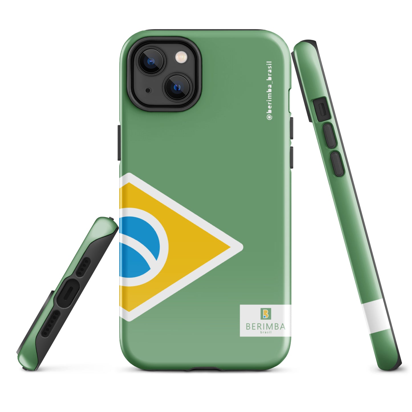 Hard Case for iPhone® - Brazil Flag - Brazilian Regional Clothing | Berimba