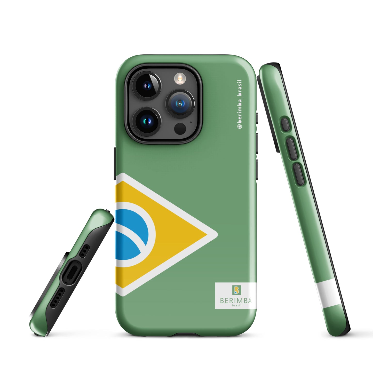 Hard Case for iPhone® - Brazil Flag - Brazilian Regional Clothing | Berimba