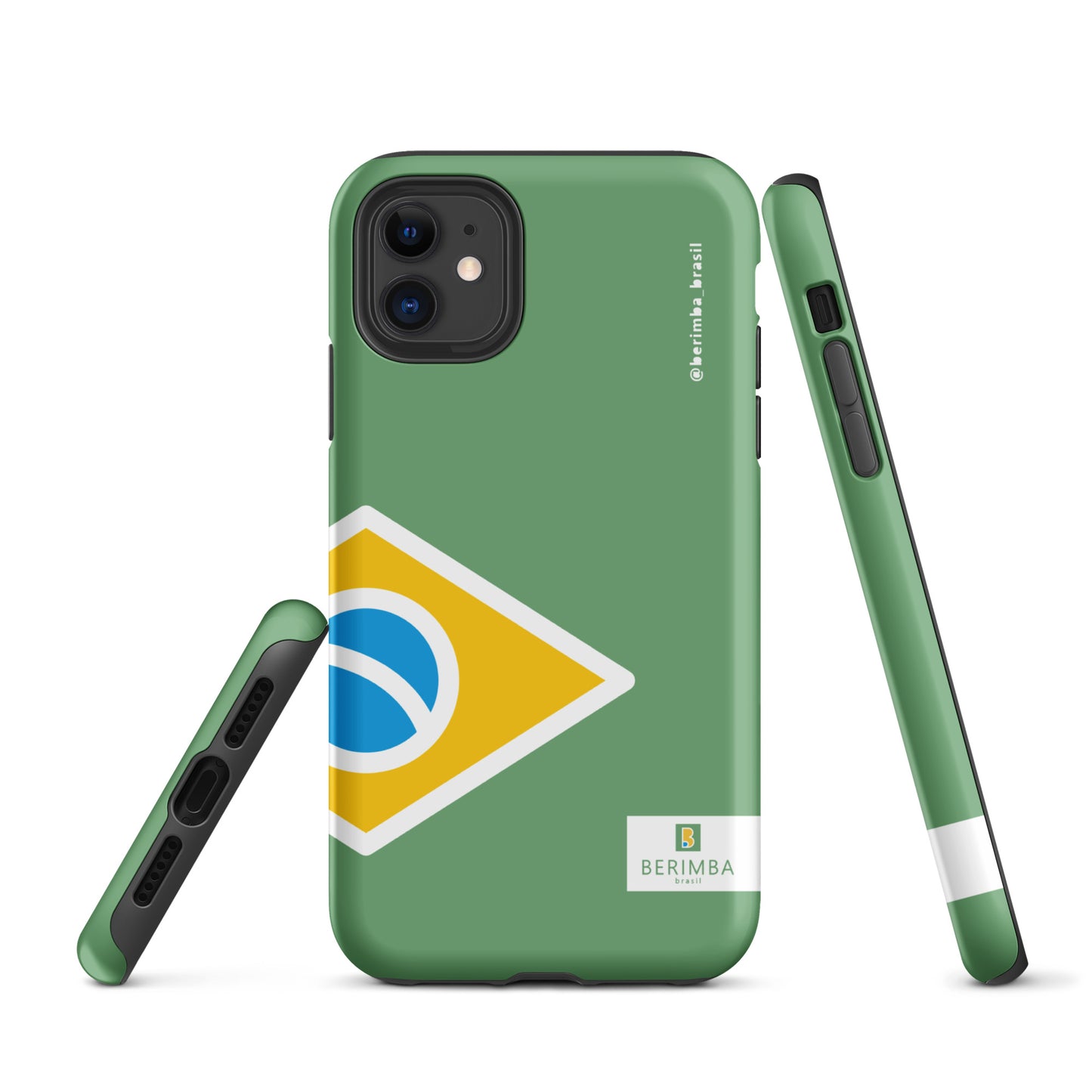 Hard Case for iPhone® - Brazil Flag - Brazilian Regional Clothing | Berimba