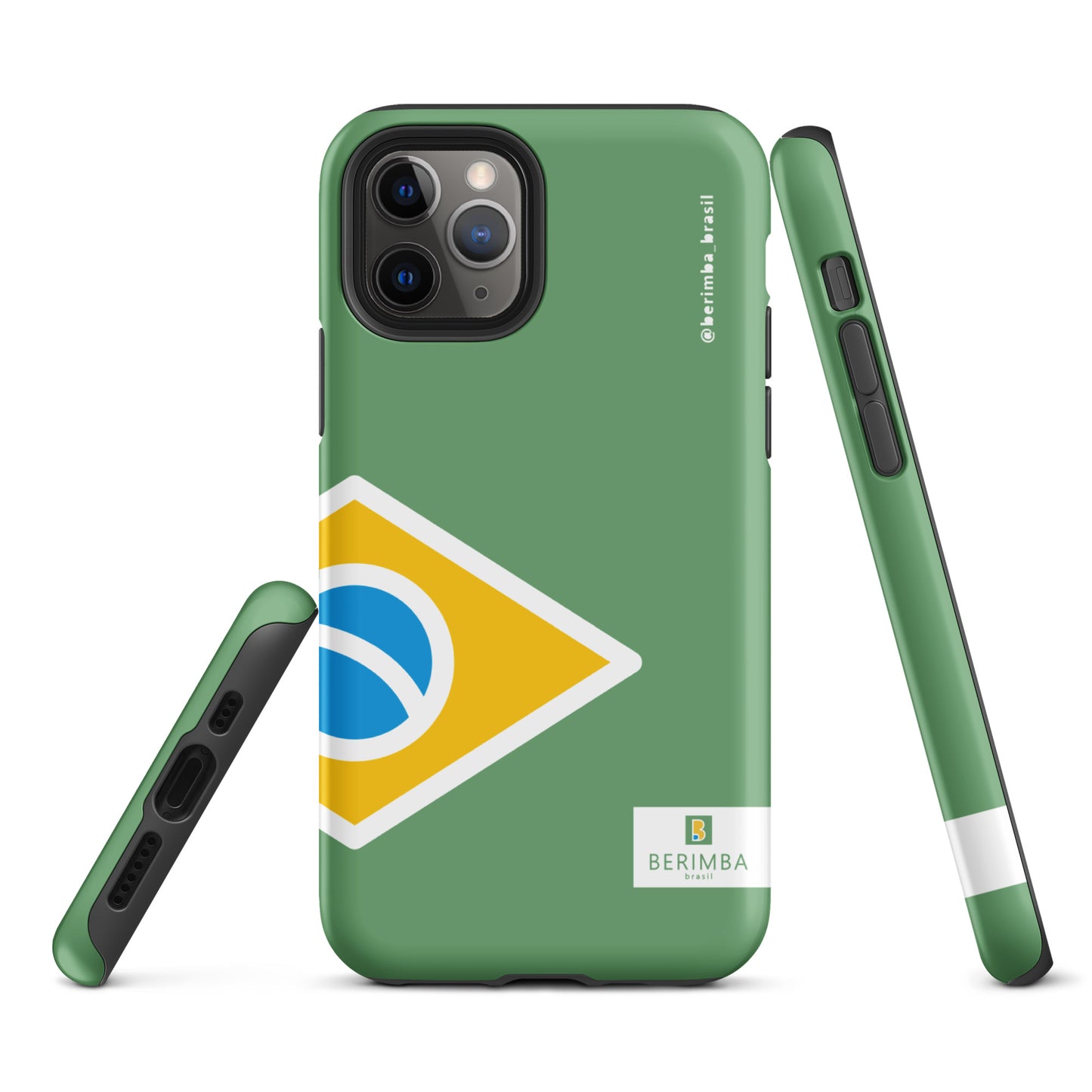 Hard Case for iPhone® - Brazil Flag - Brazilian Regional Clothing | Berimba