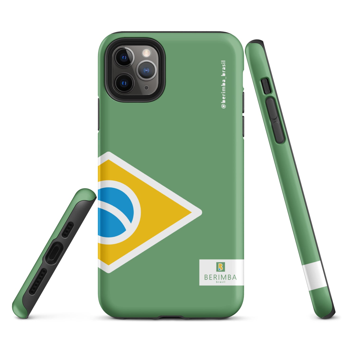 Hard Case for iPhone® - Brazil Flag - Brazilian Regional Clothing | Berimba